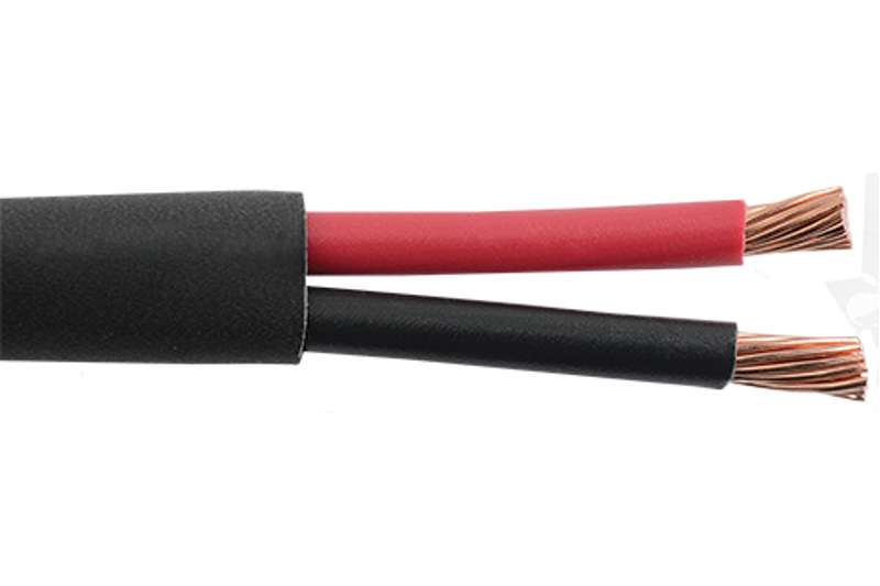Liberty AV Solutions 1000' White Commercial Grade General Purpose 16 AWG 2-Conductor Plenum Cable Reel