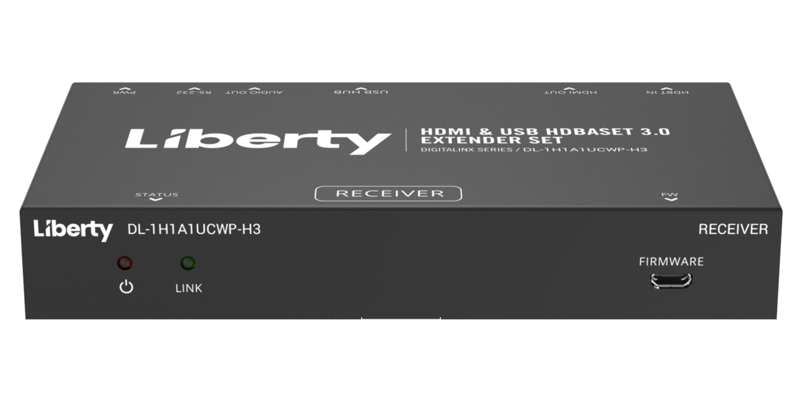 Liberty AV Solutions Digitalinx Series 4K60 HDMI & USB-C HDBaseT 3.0 Wall Plate Extension Set
