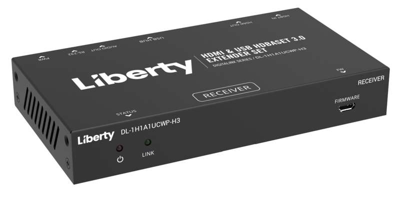 Liberty AV Solutions Digitalinx Series 4K60 HDMI & USB-C HDBaseT 3.0 Wall Plate Extension Set
