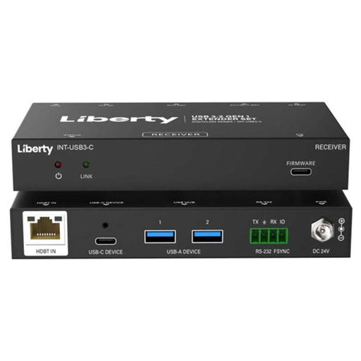 Liberty AV Solutions Intelix Series USB3.2 Gen 1 5Gbps Client / Remote side extender with Displaylink