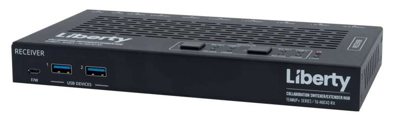 Liberty AV Solutions TeamUp+ Series Dual or Single Screen Collaboration Switcher / Extender / Hub