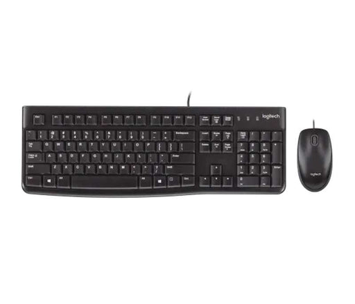 Logitech MK120 Corded Keyboard and Mouse Combo