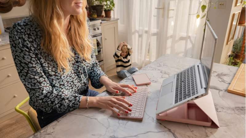 Logitech Casa Pop-Up Desk All-in-one Kit: Stand, Keyboard, Touchpad