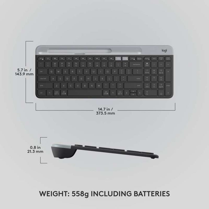 Logitech K585 Slim Multi-Device Wireless Keyboard