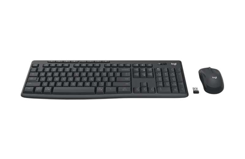 Logitech MK370 Wireless Mouse & Keyboard Combo for Business