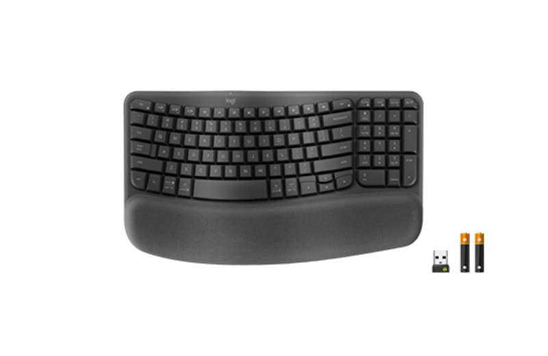 Logitech Wave Keys Ergonomic Wireless Keyboard