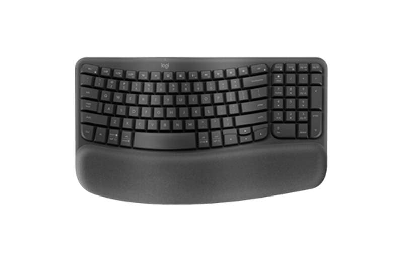 Logitech Wave Keys Ergonomic Wireless Keyboard