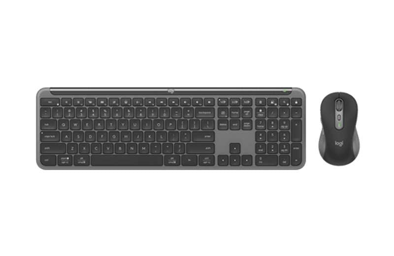 Logitech Signature Slim Wireless Keyboard & Mouse Combo MK955 for Business