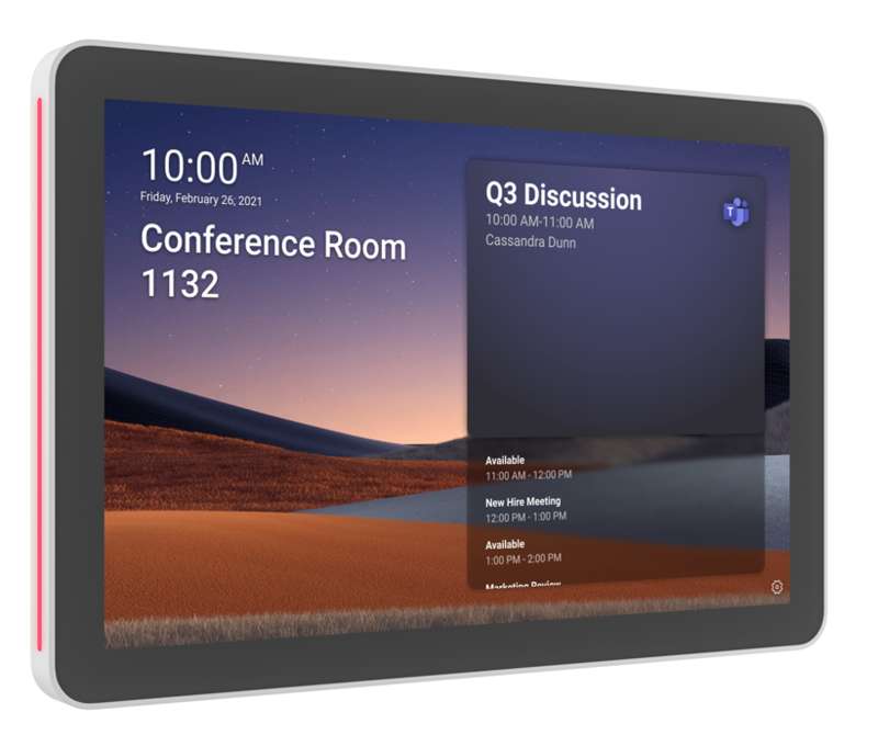 Logitech Tap Schedular panel for meeting rooms