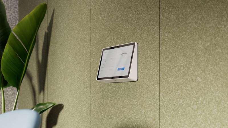 Logitech Tap IP 2 Touch Controller, Off-White, Meeting Room Control Console for Small to Large Conference Rooms