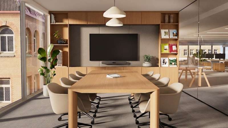 Logitech Tap IP 2 Touch Controller, Off-White, Meeting Room Control Console for Small to Large Conference Rooms