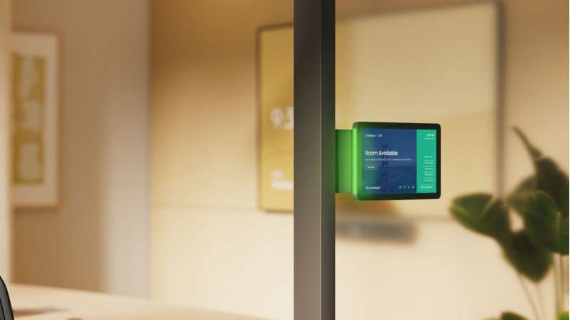 Logitech Tap Scheduler 2 Room Scheduling Panel, Graphite
