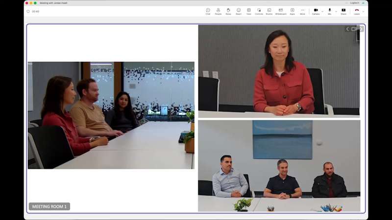 Logitech Rally AI Pro Video Conferencing Camera, Off-White