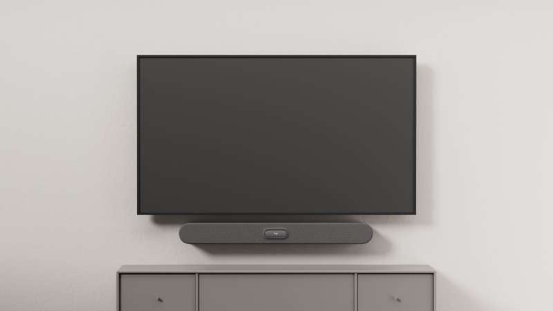Logitech Rally Bar 2 -  4K All-in-One Video Bar with 4x HD Digital Zoom for Medium to Large Meeting Rooms (Graphite)