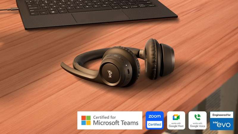 Logitech Zone 305 Wireless Headset for Business, UC Version. with Receiver