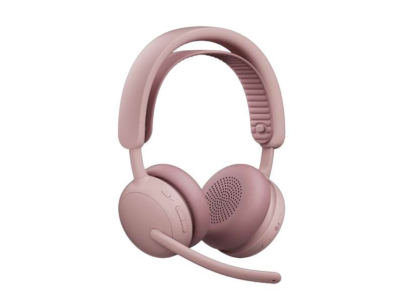Logitech Zone Wireless 2 ES for Business Wireless Headset - Teams version w/receiver, Rose