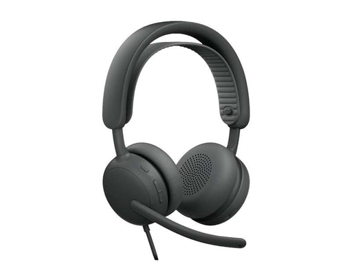 Logitech Zone Wired 2 for Business Wired USB headset- UC version, Graphite