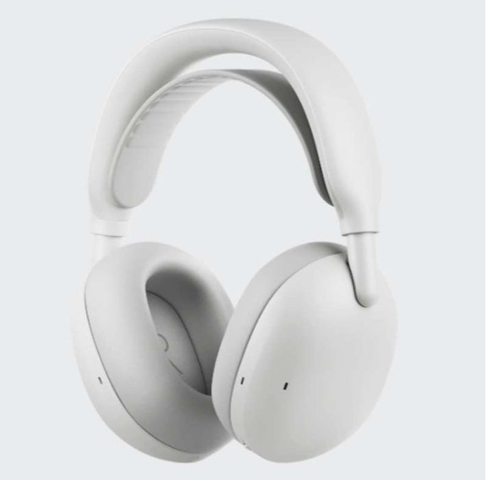 Logitech Zone Vibe Pro Adaptive Noise-Canceling Headphone with AI-powered Voice Isolation, Off-White