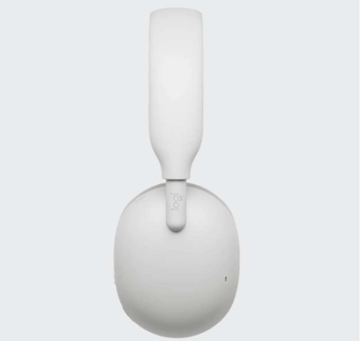 Logitech Zone Vibe Pro Adaptive Noise-Canceling Headphone with AI-powered Voice Isolation, Off-White