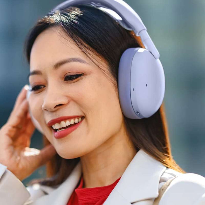 Logitech Zone Vibe Pro Adaptive Noise-Canceling Headphone with AI-powered Voice Isolation, Lilac