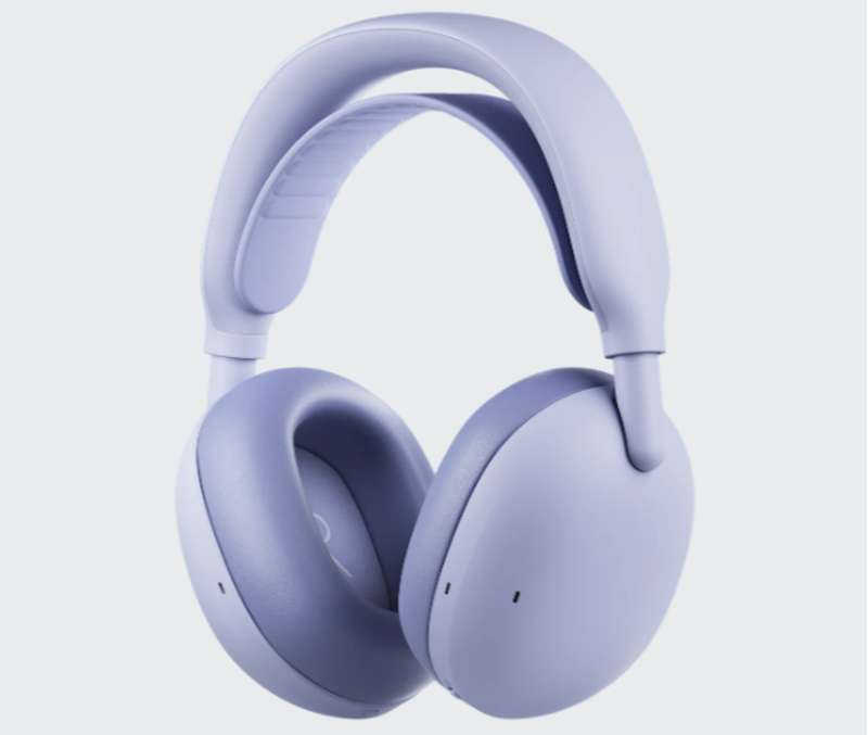 Logitech Zone Vibe Pro Adaptive Noise-Canceling Headphone with AI-powered Voice Isolation, Lilac