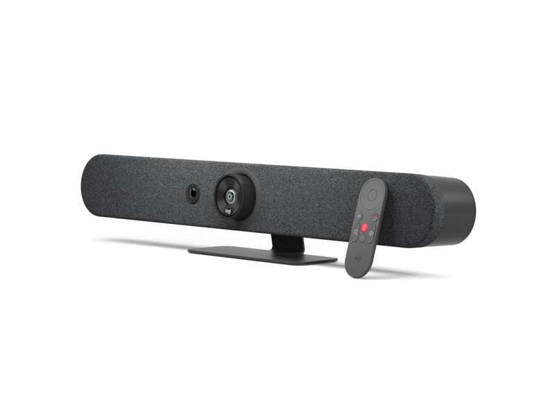 Logitech Rally Bar Mini Room Kit - Rally Bar Mini + Tap Cat5e + Mic Pod (TAA Compliant)