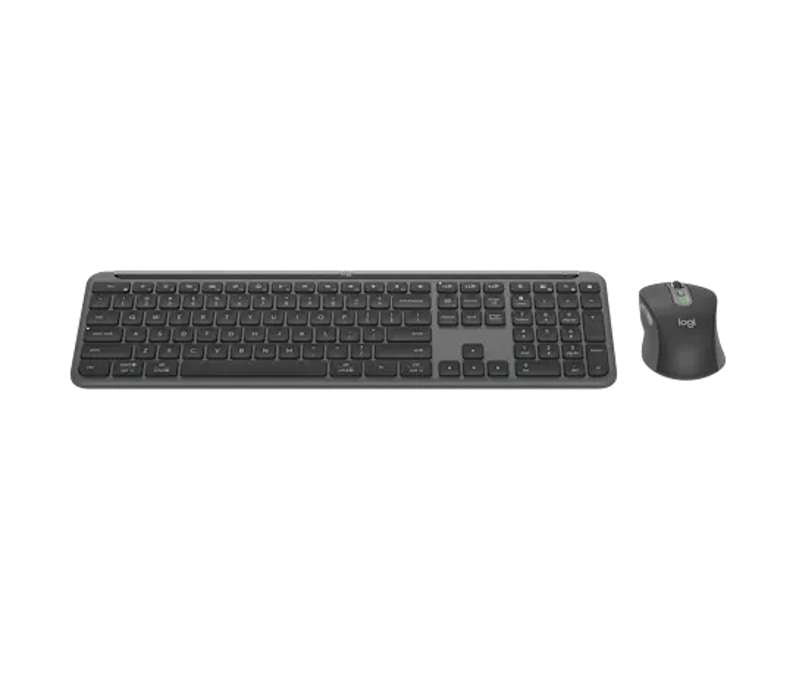 Logitech Advanced TEAMS Collaboration Bundle – MK955 Keyboard, Brio 505 Webcam & Zone Wireless 2 ES Headset
