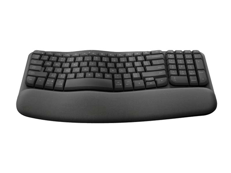 Logitech Ergonomic Bundle - Wave Keys Keyboard, Vertical Lift Mouse, Brio 505 Webcam, & Zone 305 Headset - UC Version