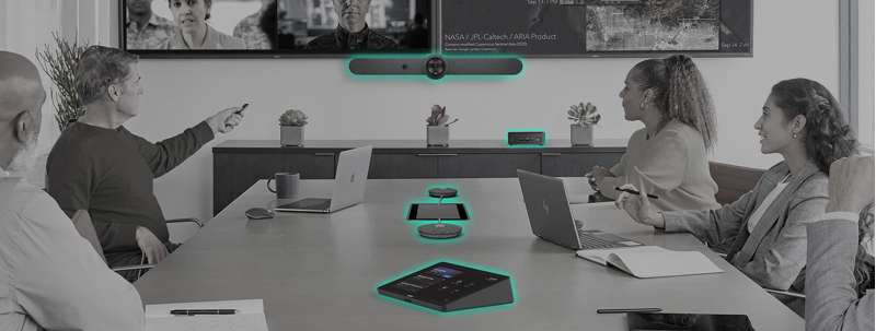 Logitech Rally Bar Room Kit + NUC  - Microsoft Teams Rooms on Windows (TAA)