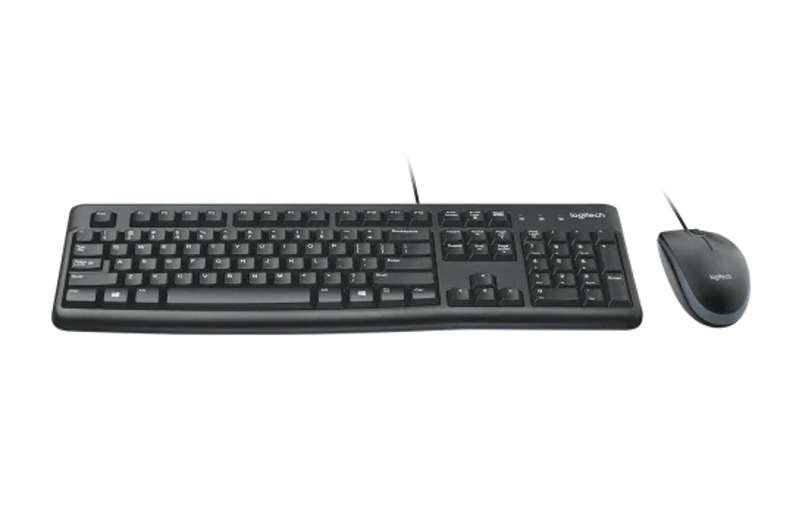 Logitech Value Bundle - MK120 Keyboard & Mouse, Brio 105 Webcam, and H570e Headset