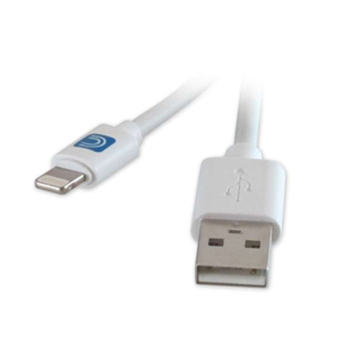 Comprehensive Video Lightning Male to USB A Male Cable White 6ft