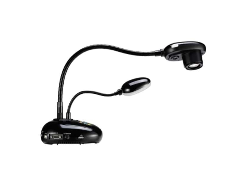 Lumens PC193 Ladibug Document Camera, 20× Zoom, 30 fps, HDMI Pass‑Through, 4 TB USB Storage, Black