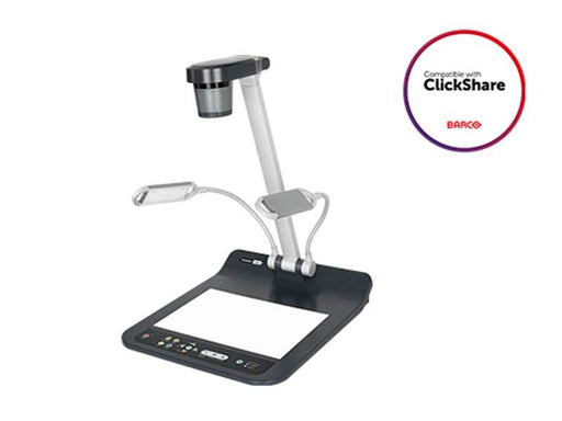 Lumens PS753 4K Desktop Document Camera with 300x zoom, HDMI, VGA, USB, and IP streaming