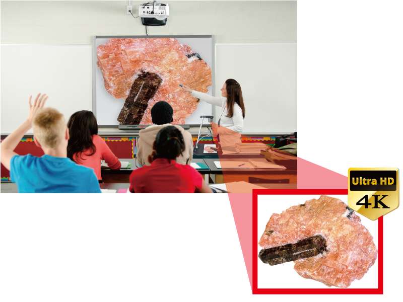 Lumens PS753 4K Desktop Document Camera with 300x zoom, HDMI, VGA, USB, and IP streaming