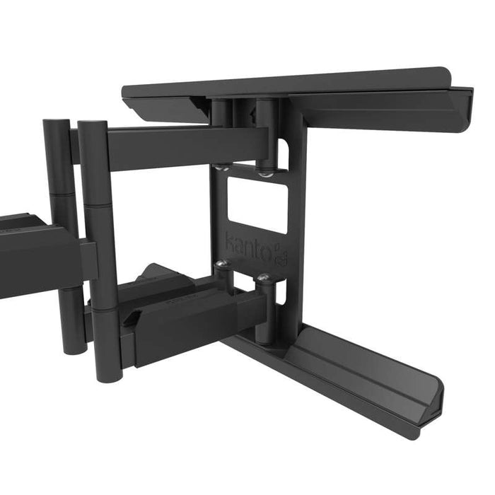 Kanto Full-Motion Metal Stud TV Mount with SNAPTOGGLE® Heavy-Duty Toggle Bolts for 34" to 65" TVs - Black