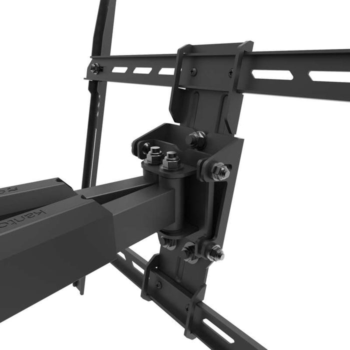 Kanto Full-Motion Metal Stud TV Mount with SNAPTOGGLE® Heavy-Duty Toggle Bolts for 34" to 65" TVs - Black