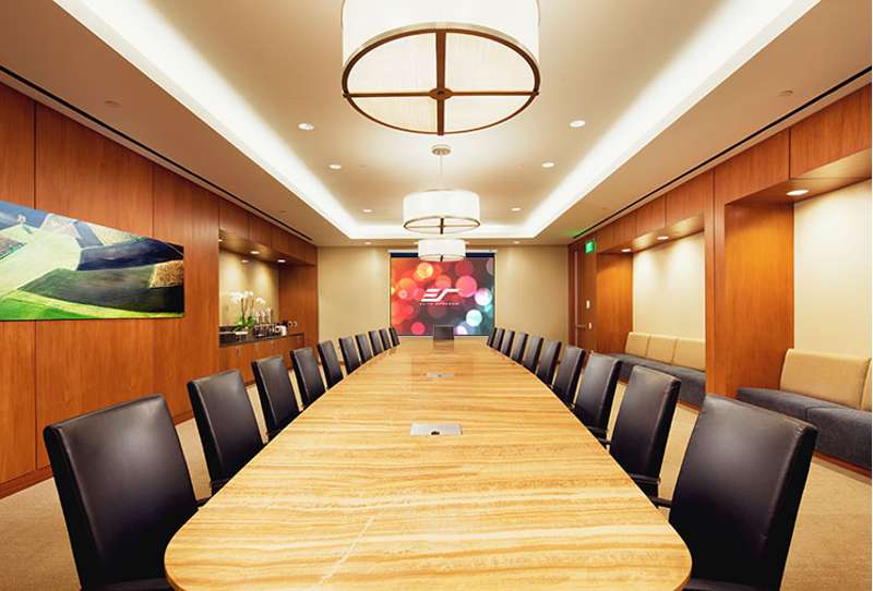 Elite Manual B Series, 100-inch Diag., 16:9 Manual Screen, MaxWhite2 Material