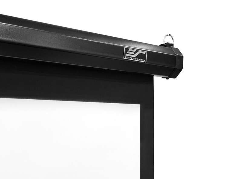 Elite Manual Series, 120-inch Diag., 16:9 Manual Screen, MaxWhite2 Material