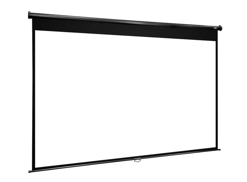 Elite Manual Series, 150-inch Diag., 4:3 Manual Screen, MaxWhite2 Material