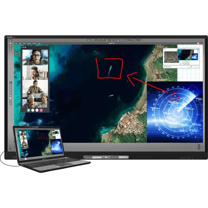 SMART Board M086-V5 M Pro Interactive Display, High Secure, TAA
