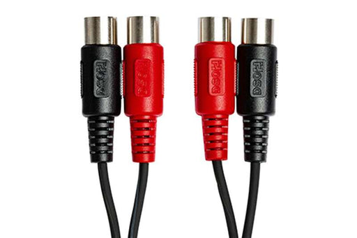 Hosa Technology Dual MIDI Cable, Dual 5-pin DIN to Same, 4 m