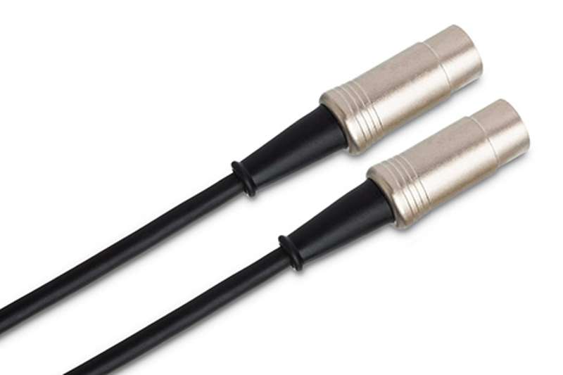 Hosa Technology Pro MIDI Cable, Serviceable 5-pin DIN to Same, 3 ft