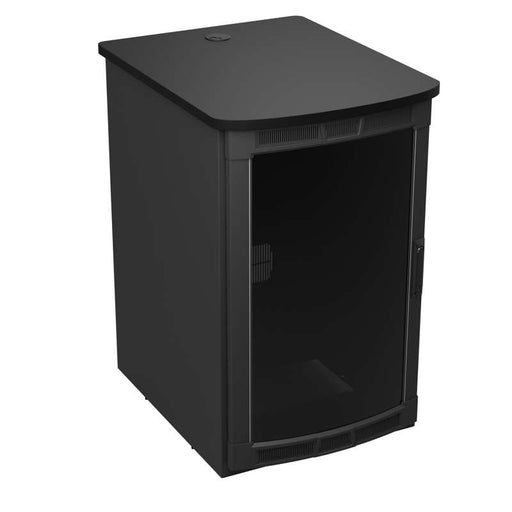 Middle Atlantic BGR 19RU Rolling Presentation Rack with Black Top - 31.35in Depth - TAA Compliant