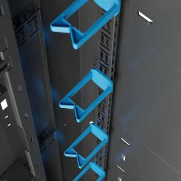 Middle Atlantic DWR Series Pivoting Wall Rack, 12 Rack Units, 22in Depth