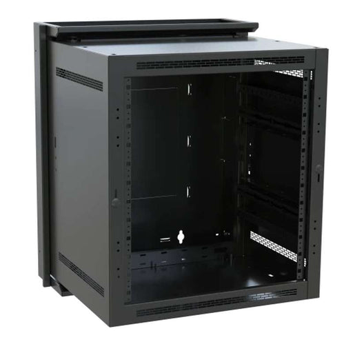 Middle Atlantic DWR Series Pivoting Wall Rack, 12 Rack Units, 22in Depth