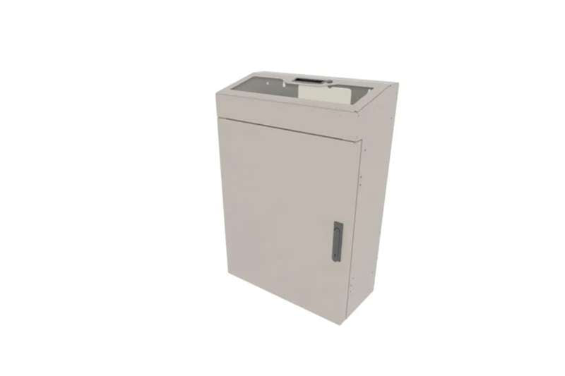 Middle Atlantic 6 RU Low Profile Wall Rack Plexi Top - Putty — AVI-SPL Shop