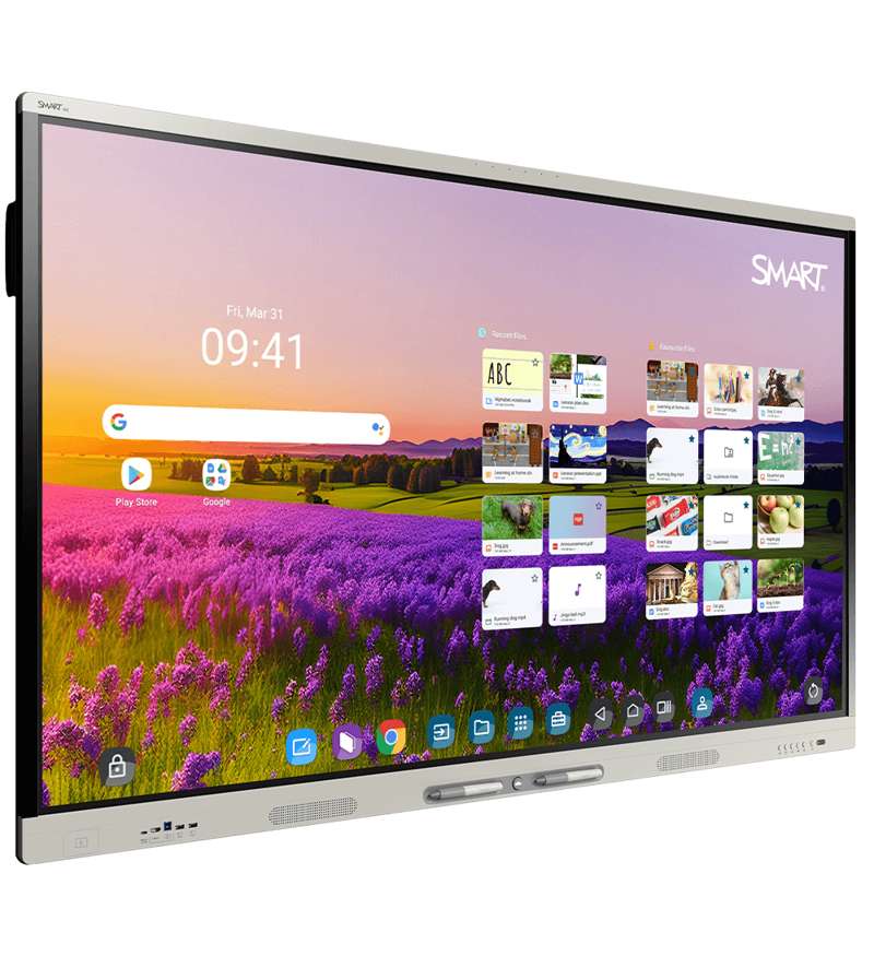 smart board mx086-v3 interactive display with iq