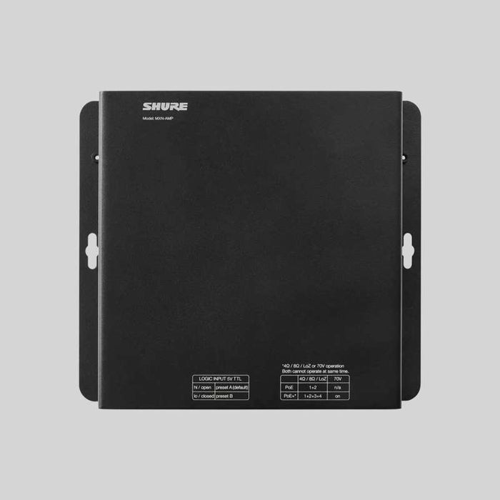 Shure MXN-AMP PoE Powered Networked Amplifier