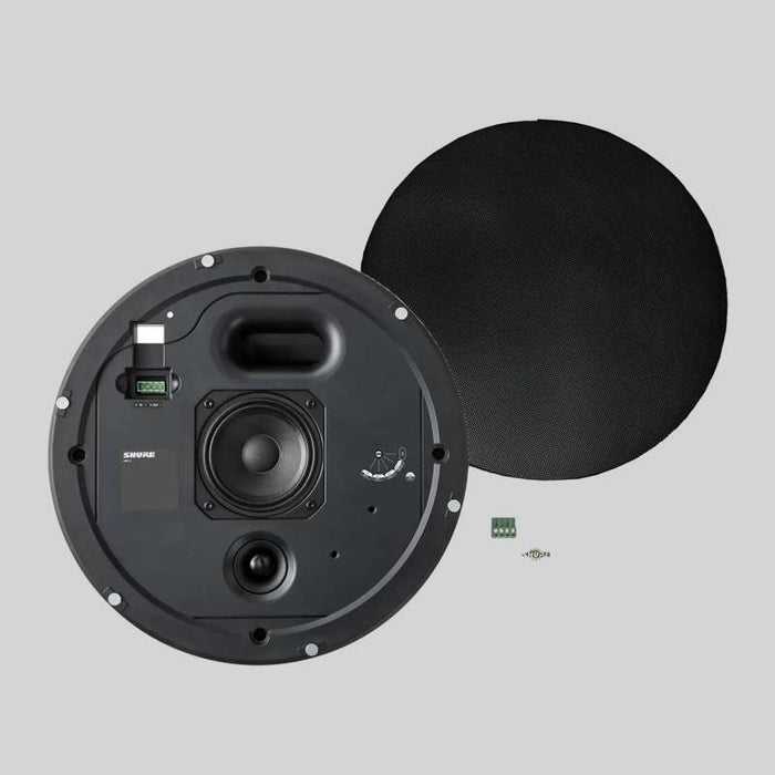 Shure MXP-5 Ceiling-Mount Passive Loudspeaker - Black