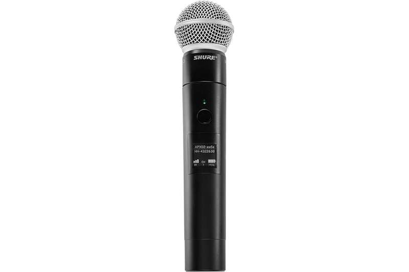 Shure MXW2X/SM58 Handheld Microphone Transmitter with SM58 Capsule (1.9 GHz)